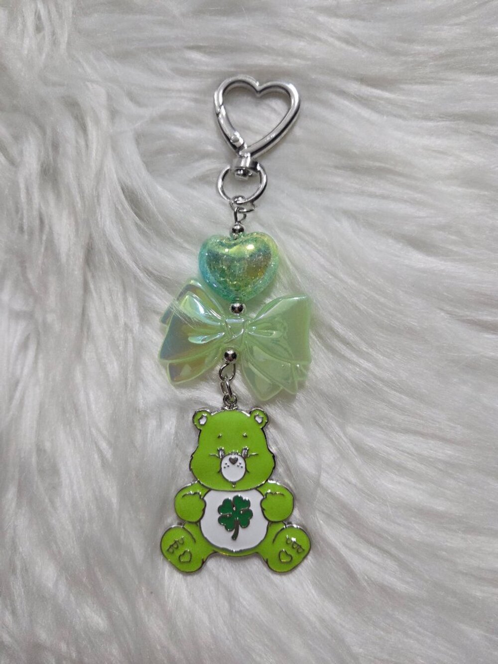 Care Bears "Good Luck Bear" Keychain